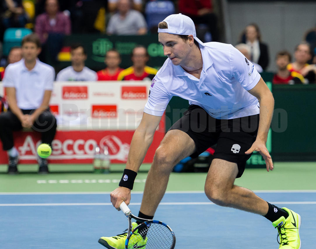 Davis Cup Deutschland / Frankreich, Fraport Arena Frankfurt