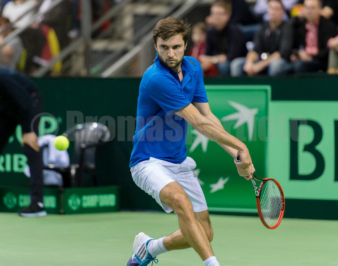 Davis Cup Deutschland / Frankreich, Fraport Arena Frankfurt