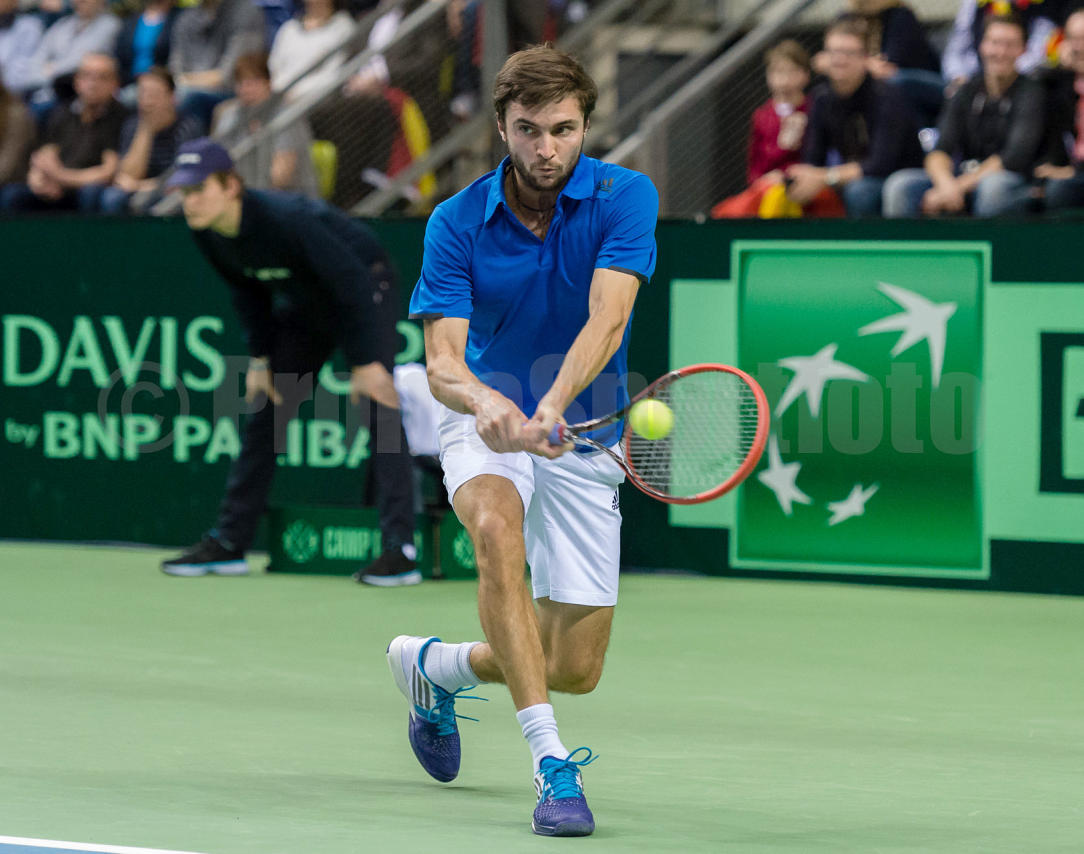 Davis Cup Deutschland / Frankreich, Fraport Arena Frankfurt