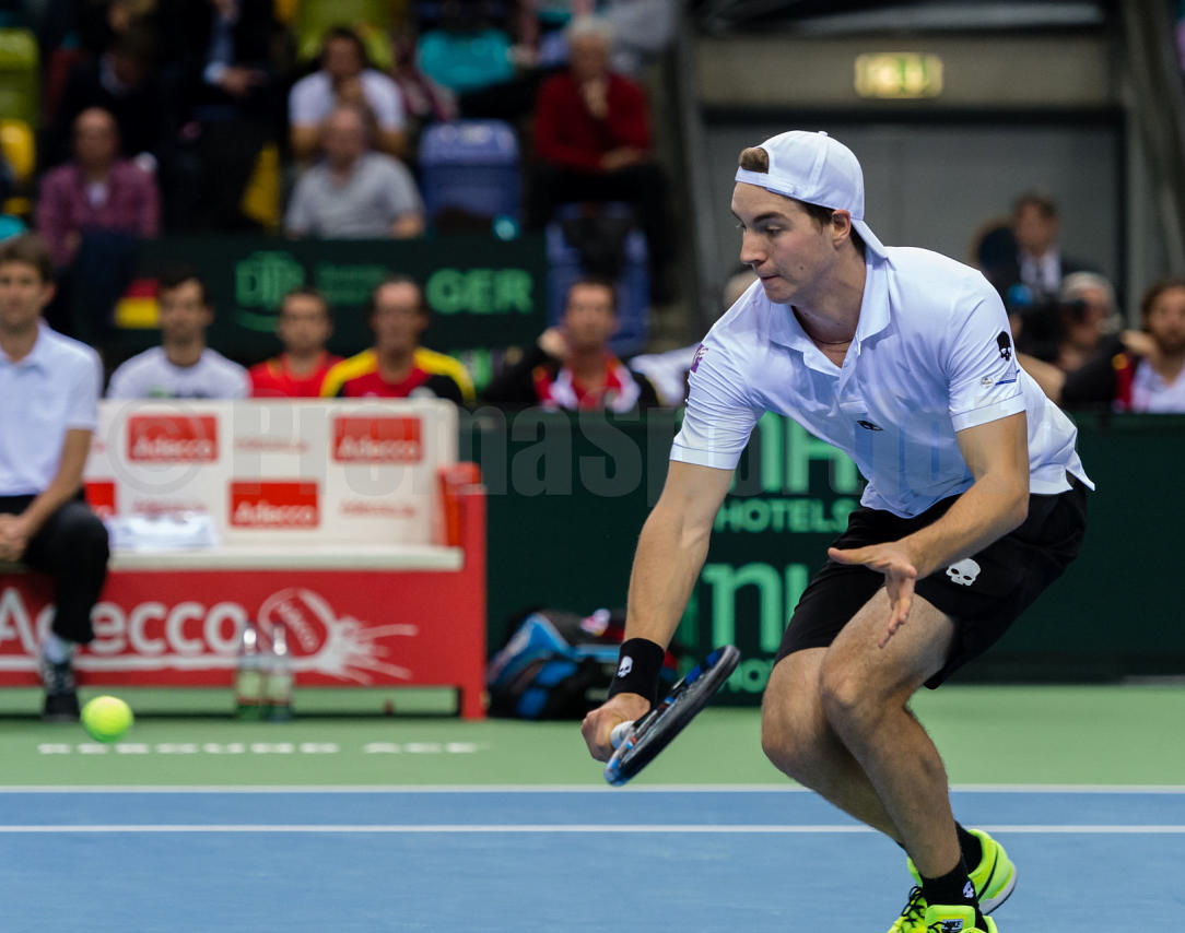 Davis Cup Deutschland / Frankreich, Fraport Arena Frankfurt