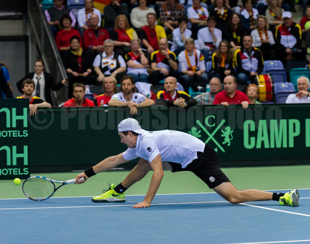 Davis Cup Deutschland / Frankreich, Fraport Arena Frankfurt