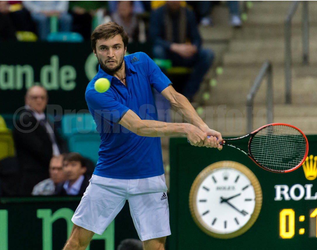Davis Cup Deutschland / Frankreich, Fraport Arena Frankfurt