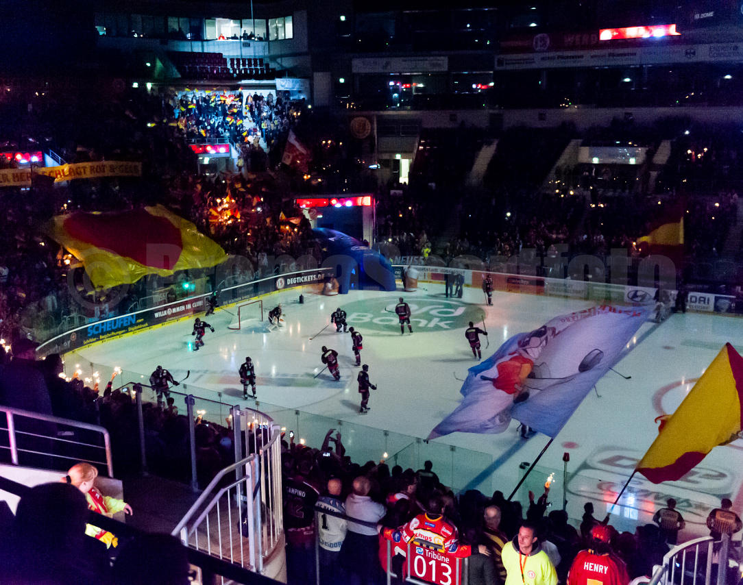 Playoffs Viertelfinale Düsseldorfer EG / Hamburg Freezers