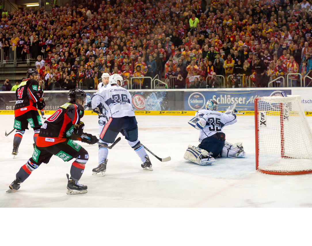 Playoffs Viertelfinale Düsseldorfer EG / Hamburg Freezers